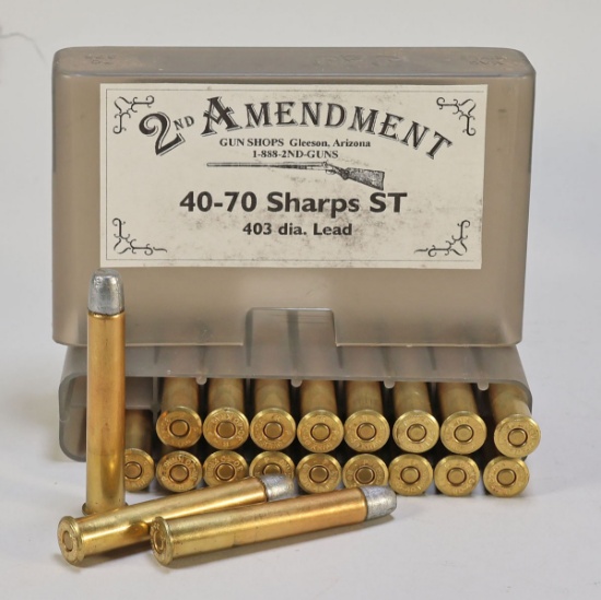 40-70 Sharps ST 403 dia. Lead, 20 Rds. - 2nd Amendment Gunshops - Arizona