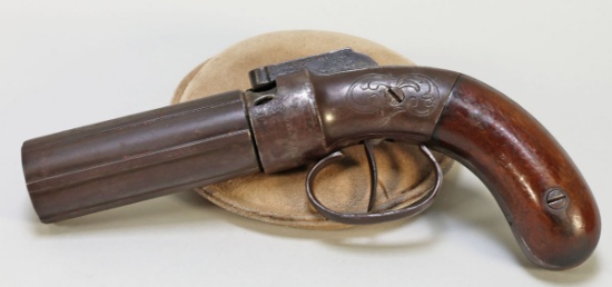 1849 Sprague & Marston 6 Shot .32 Cal Pepperbox Revolver