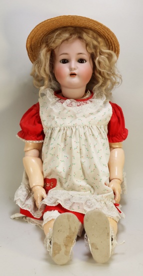 Antique Simon & Halbig K * R German Bisque Head Doll