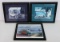 3 Woody Wagon Prints - Framed