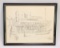Wally Exum Pencil Sketch Port Townsend Surf Marine Room