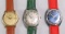 3 Vintage Swiss Mechanical Wristwatches