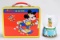 Mickey On The Move Lunch Box & Christmas Mickey Snow Globe
