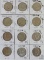 12 40% Silver Kennedy Half Dollars; 2-1965,3-1966,3-1967,3-1968,2-1969