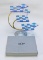 The Official Franklin Mint 1994 Star Trek Tridimensional 3D Chess Set