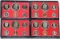 4 U.S. Proof Sets; 1973, 1974, 1976, 1977