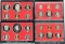 4 U.S. Proof Sets; 1978, 1979, 1980, 1981