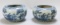 Pair of Chinese Blue & White Washers