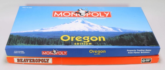 Beaveropoly & Monopoly Oregon Edition