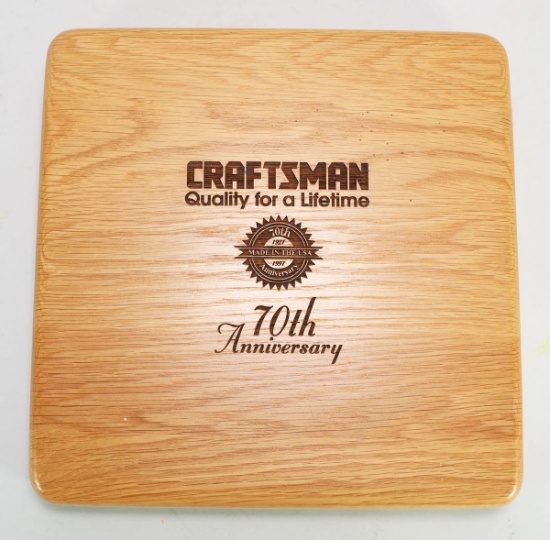Craftsman 70th Anniversary Limited Edition Set, Serial #11461, W/COA