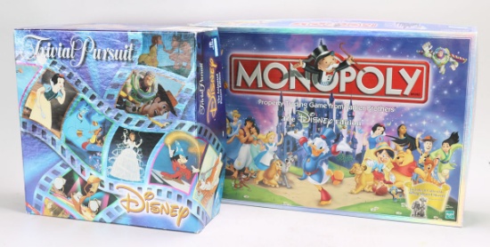 Disney Monopoly & Trivial Pursuit Games