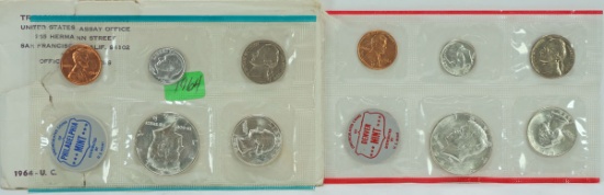 1964 US Mint Set P/D Uncirculated