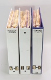 3 Binders of Stamps