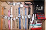 Fashion Watches & 2 Collectible Alarm Clocks