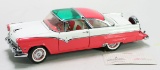 1955 Ford Crown Victoria, Franklin Mint Precisions Models, 1/24 Scale Flamingo Pink