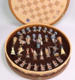 The American Indian Chess Set By The Franklin Mint