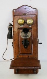 Antique B-R Electric & Telephone MFG Co Manual Wall Phone