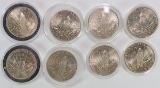 8 - $5 1988 Launch Of Space Shuttle Discovery Commemoratives (Marshall Islands)