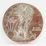 2016 Walking Liberty Silver Eagle Dollar; 1 oz. Fine Silver