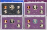 4 U.S. Proof Sets; 1983, 1984, 1985, 1986