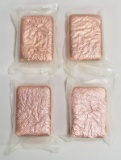 4 1LB Bars Of .999 Fine Copper