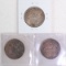 3 - 1893 Columbian Silver Commemorative Half Dollars
