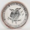 2001 Australia $1 Kookaburra, 1oz. .999 Silver