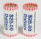 2 Rolls of Presidential $1 Coins; Adams & Harrison