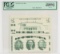 PCGS Certified Giori Press Test Note, Superb Gem New 68PPQ (Uncut Pair)