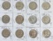 12 - 40% Silver Kennedy Half Dollars