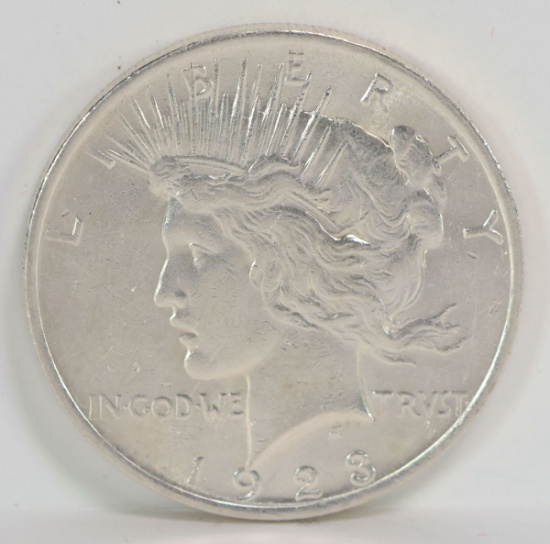1923-P Peace Silver Dollar