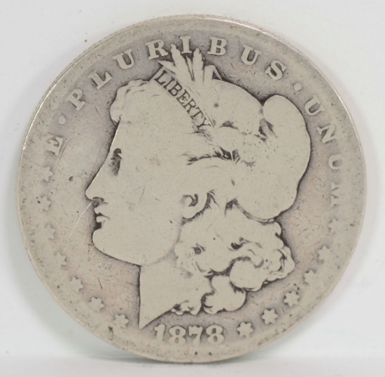 1878-P Morgan Silver Dollar