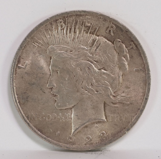 1923-P Peace Silver Dollar