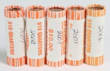 5 Rolls of Quarters; South Dakota, Washington, Wyoming, Alaska &