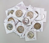25 1967 - 1968 Kennedy Half Dollars