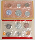1964 U.S. Mint Set P.C. & 1968 U.S. Mint Set U.C.