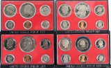 4 U.S. Proof Sets, 1976, 1977, 1978, 1979