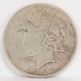 1922-P Peace Silver Dollar