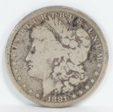 1881-S Morgan Silver Dollar
