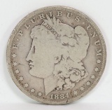 1884-P Morgan Silver Dollar