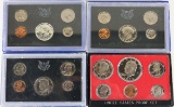 4 U.S. Proof Sets, 1970, 1971, 1972, 1973