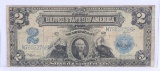Series Of 1899 Mini Porthole $2 United States of America Silver Certificate Note, N78022768
