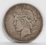 1923-P Peace Silver Dollar