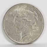 1923-P Peace Silver Dollar
