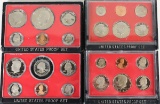 4 U.S. Proof Sets, 1978, 1979, 1980, 1981