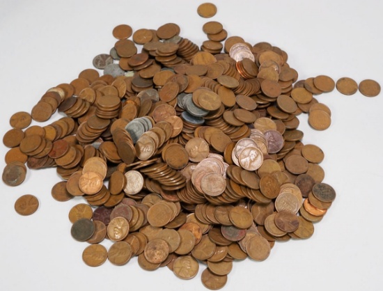 Bag of Wheat Pennies Various Dates/Mints