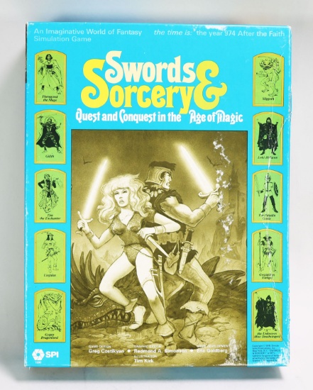 Swords & Sorcery "Quest & Conquest in the Age of Magic, 1978