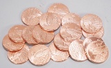 18 Incuse Indian Copper Rounds