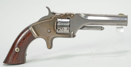 Smith & Wesson Model 1, 2nd Issue  22 rf Revolver, Ca. 1865