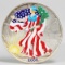 2000 American Eagle/Walking Liberty 1oz. Fine Silver Colorized Dollar
